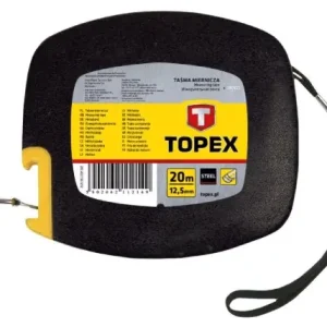 Ekspresowa dostawa Taśma miernicza stalowa 20 m x 12.5 28C412 TOPEX